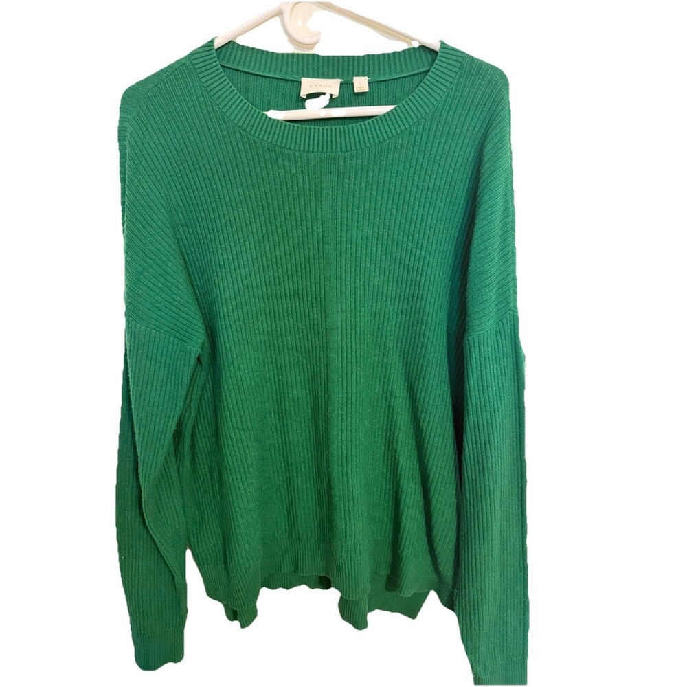 Cyrus Women's Green Pullover Sweater Size M